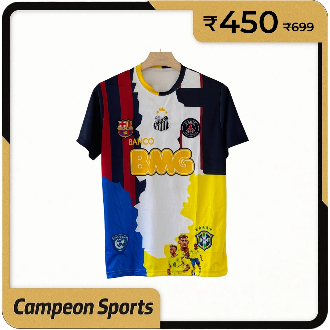 A Journey of Magic – Neymar Legacy Mix Logos Jersey